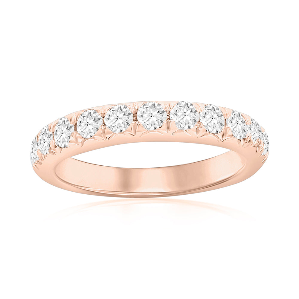 14k-rose-gold-french-cut-pave-diamond-wedding-band-23-cttw-a4421-r
