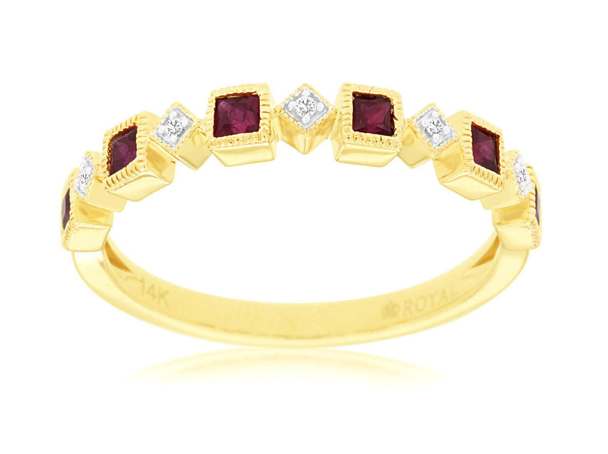 Ruby & Diamond Ring 