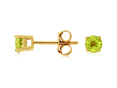 Peridot Stud Earring 