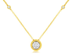 Diamond Necklace 5 Station 
