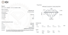 IGI-612321016 - E Color - VS1 Clarity - 2.03 Carat