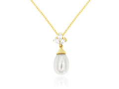 Diamond & Pearl Pendant 