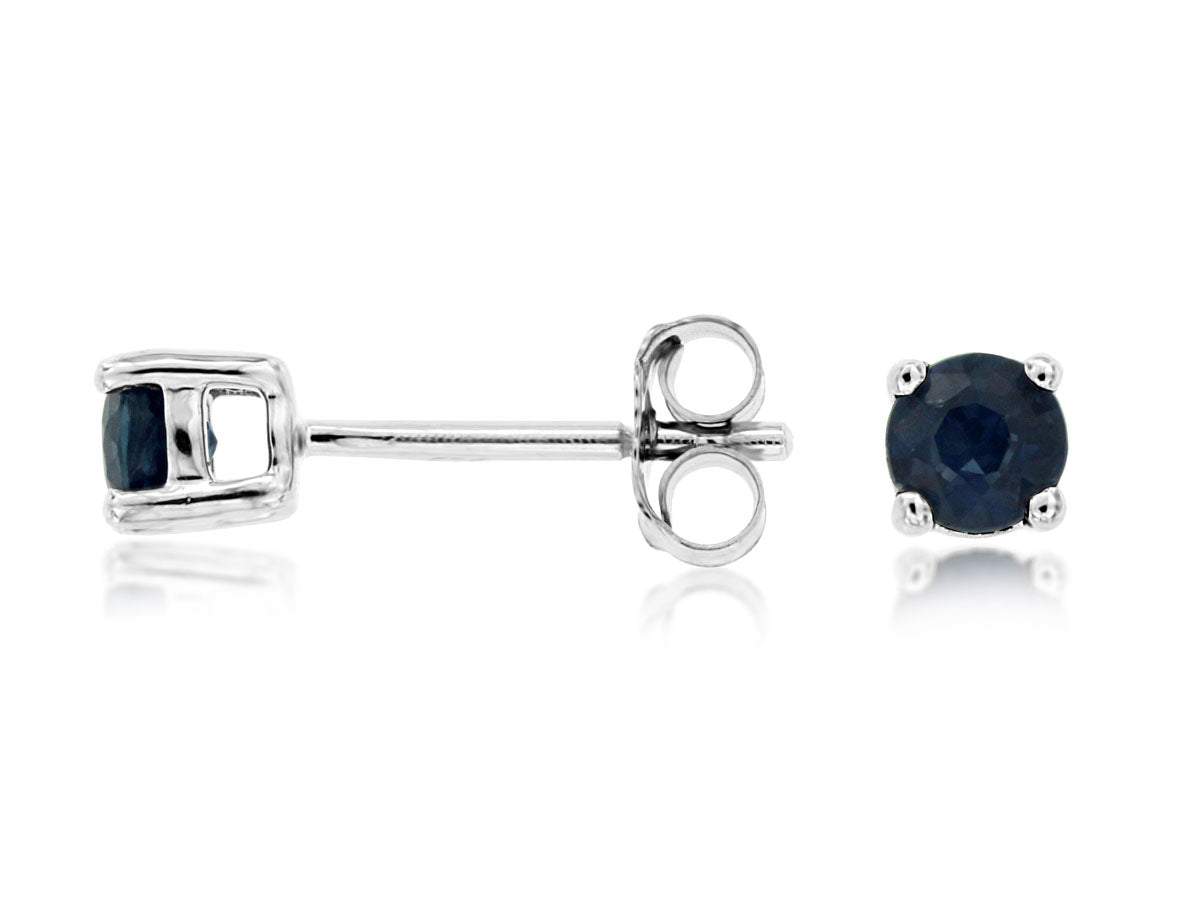Sapphire Stud Earring 