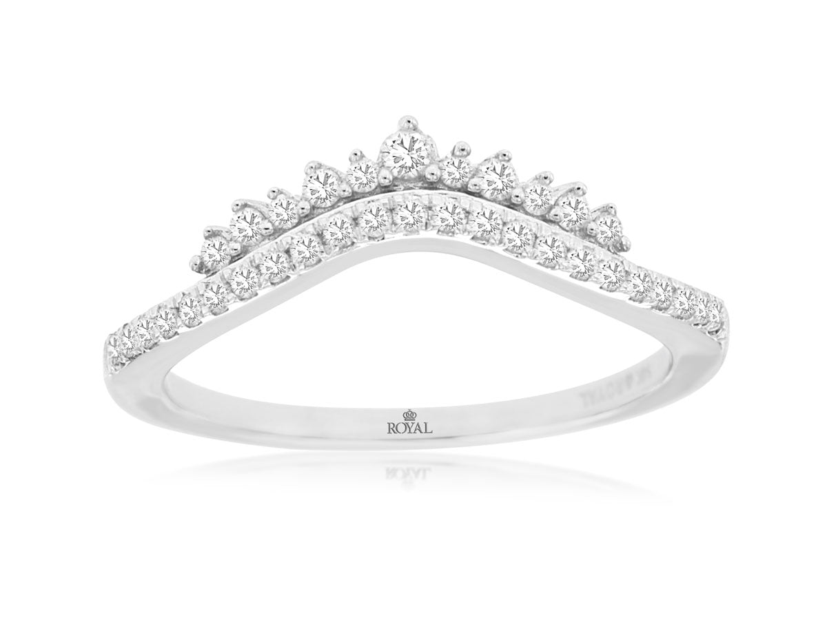 Diamond Contour Ring 