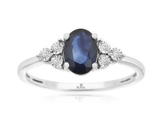 Sapphire & Diamond Ring 