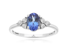 Tanzanite & Diamond Ring 